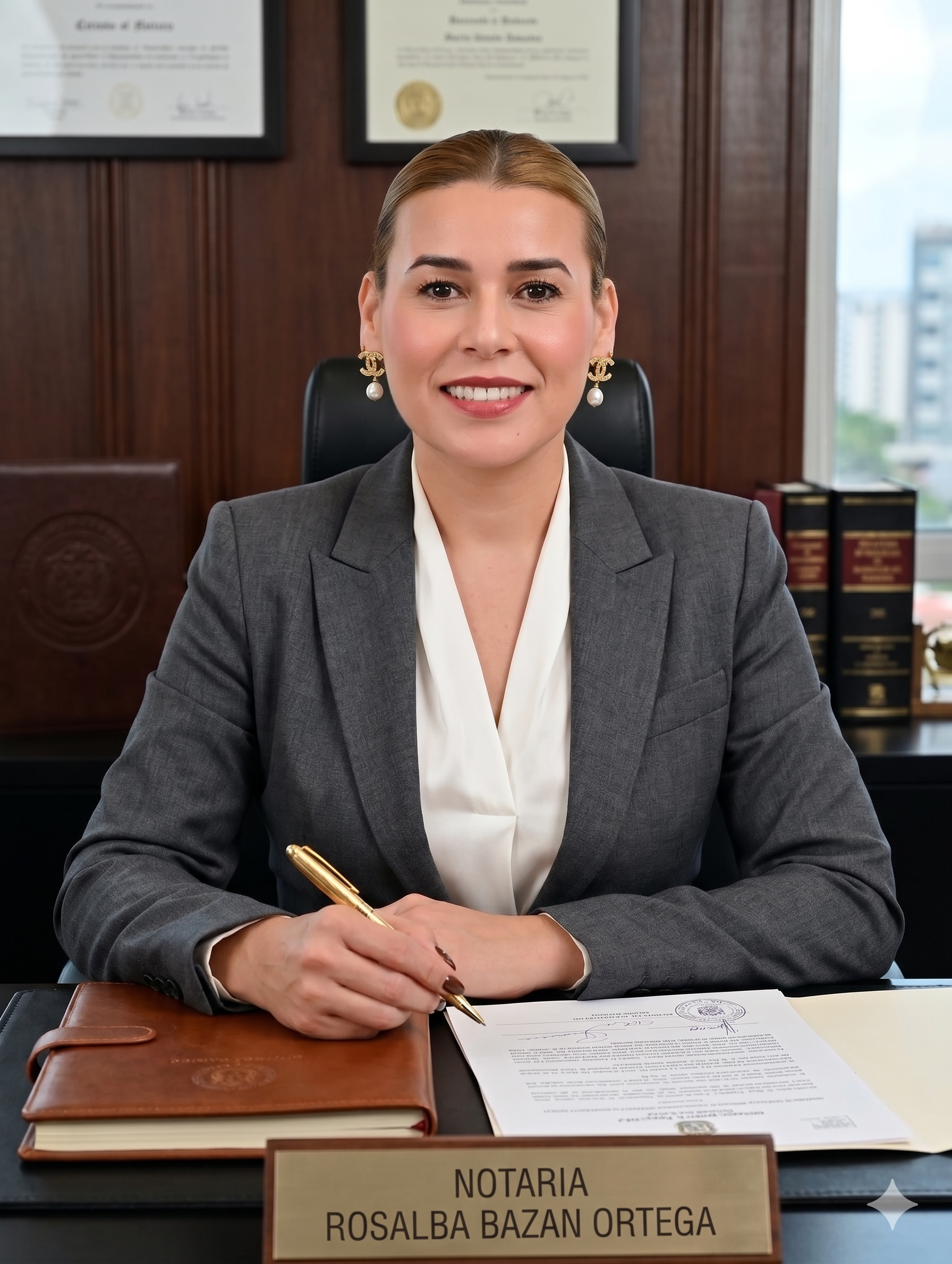 Lic. Rosalba Bazán Ortega - Notaria Pública Titular
